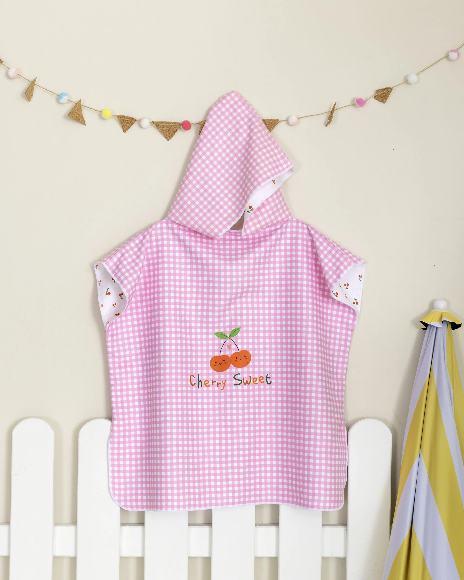 Φωτογραφία προϊόντος: Nima Kids Πόντσο No 3/5 - Cherry Sweet Ροζ