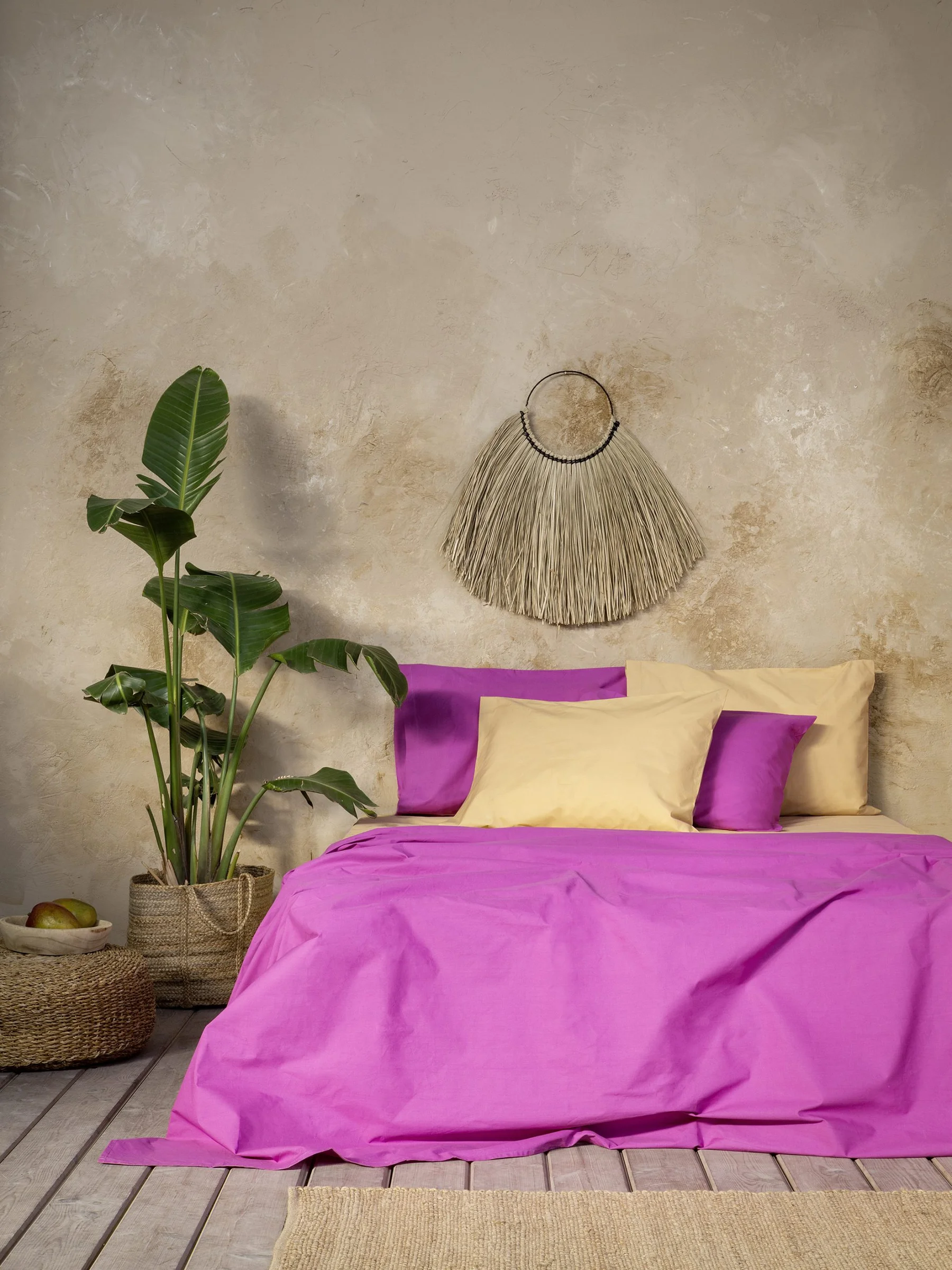 Φωτογραφία προϊόντος: Nima Home Σεντόνι Ημίδιπλο Primal - Orchid Pink Ροζ