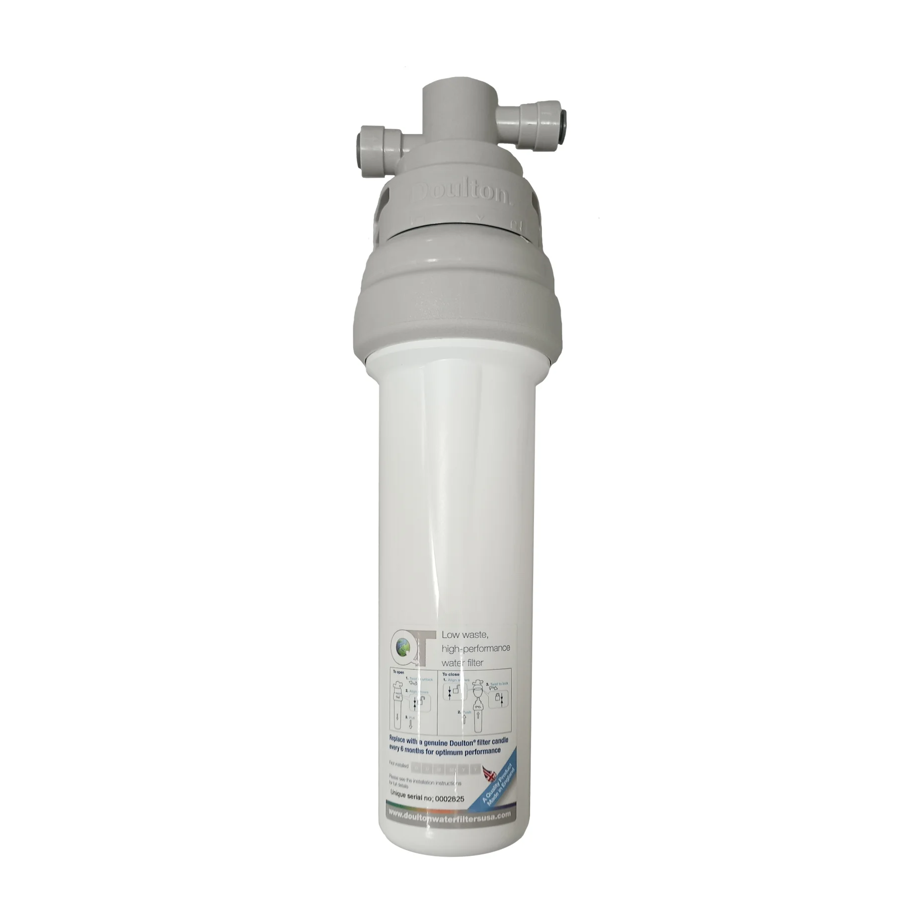 Φωτογραφία προϊόντος: Doulton QT Biotech Ultra SI Μονή Συσκευή Φίλτρου Νερού Κάτω Πάγκου 3/8"
