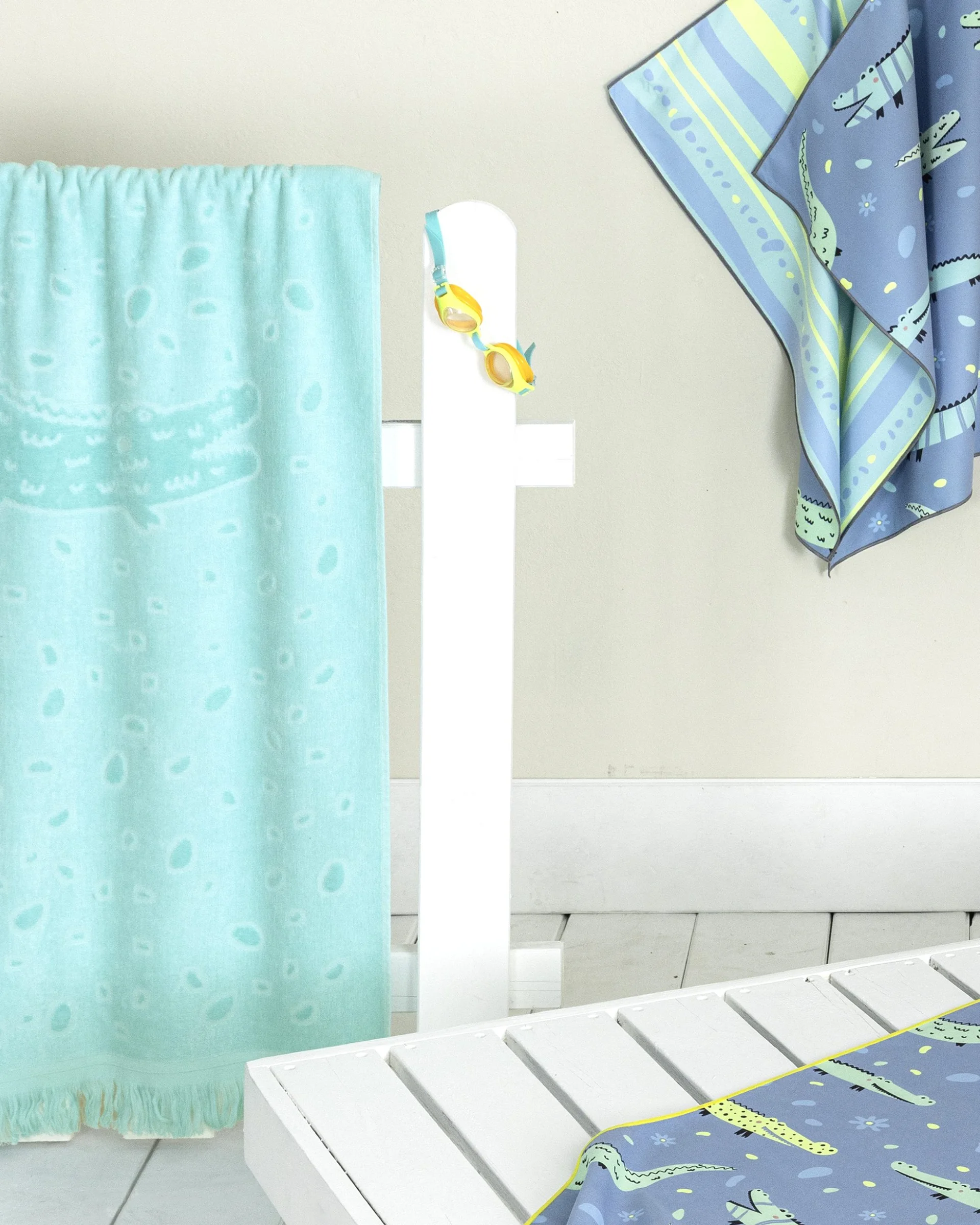 Φωτογραφία προϊόντος: Nima Kids Πετσέτα Θαλάσσης 70x140 - Rokko Jacquard Τιρκουάζ