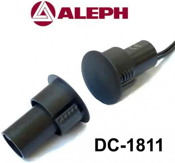 Φωτογραφία προϊόντος: ALEPH DC-1811 Καφέ Χωνευτή μαγνητική επαφή για θωρακισμένες πόρτες