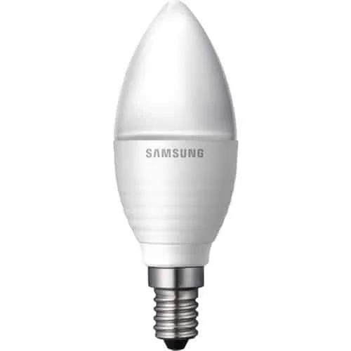 Φωτογραφία προϊόντος: Λάμπα Led κερί SAMSUNG 230V E14 3.2w 160lm MILKY θερμό λευκό 2700k 170° SI-A8W032180EU E 0635/00210