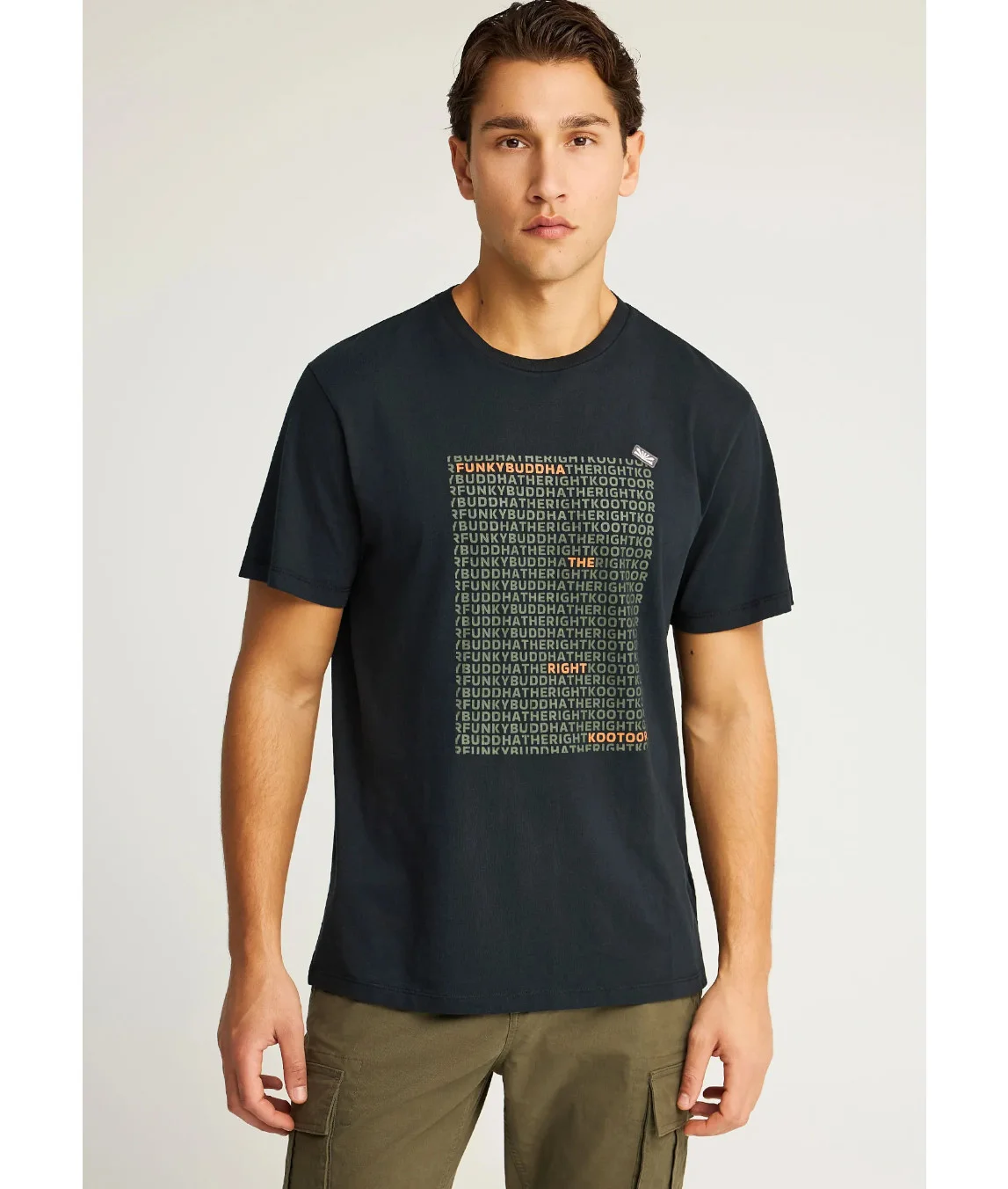 Φωτογραφία προϊόντος: FUNKY BUDDHA T-SHIRT ΜΕ ΤΥΠΩΜΑ FUNKY BUDDHA FBM012-016-04 BLACK COLLECTION ΧΕΙΜΩΝΑΣ 2025