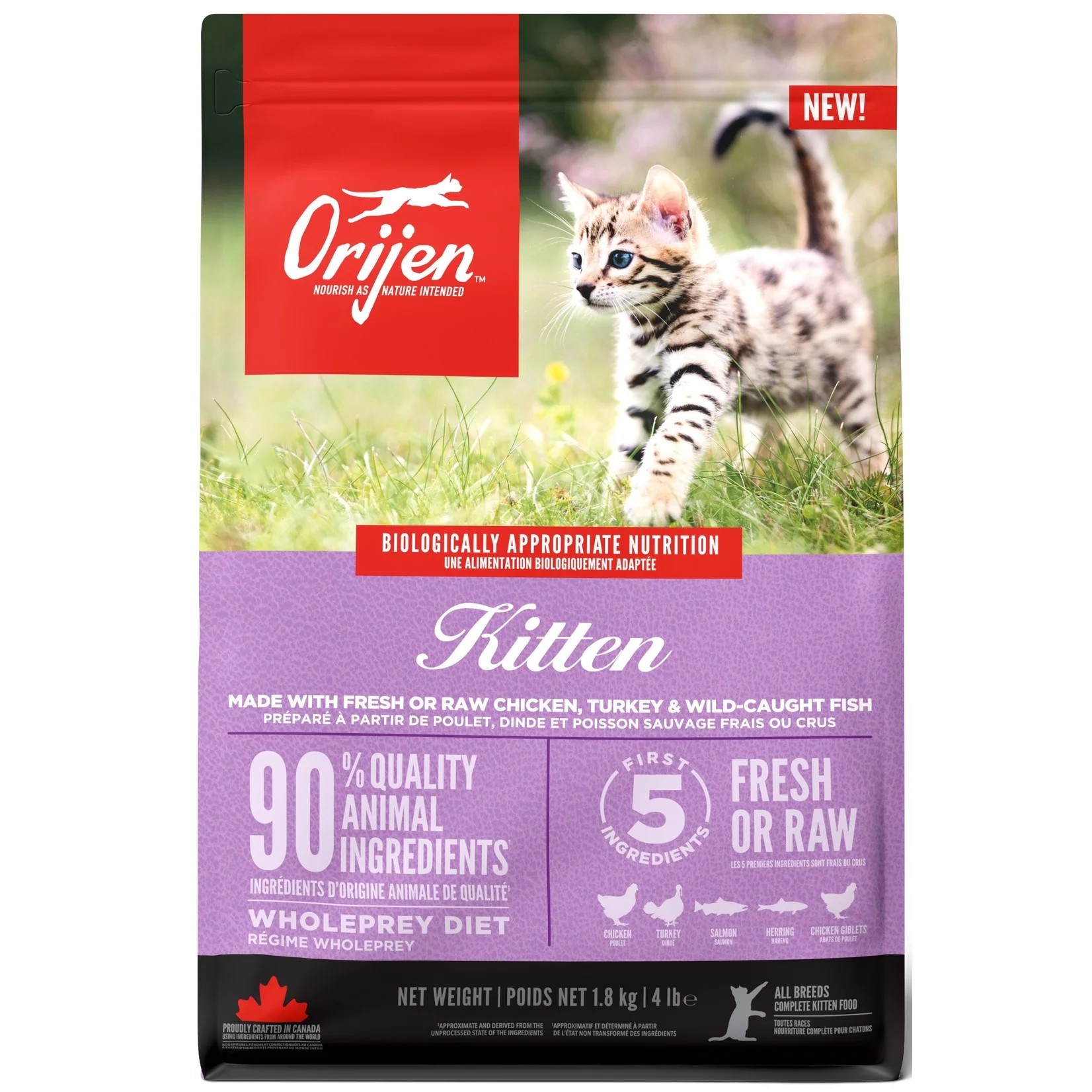 Φωτογραφία προϊόντος: Orijen Kitten 1.8 KG