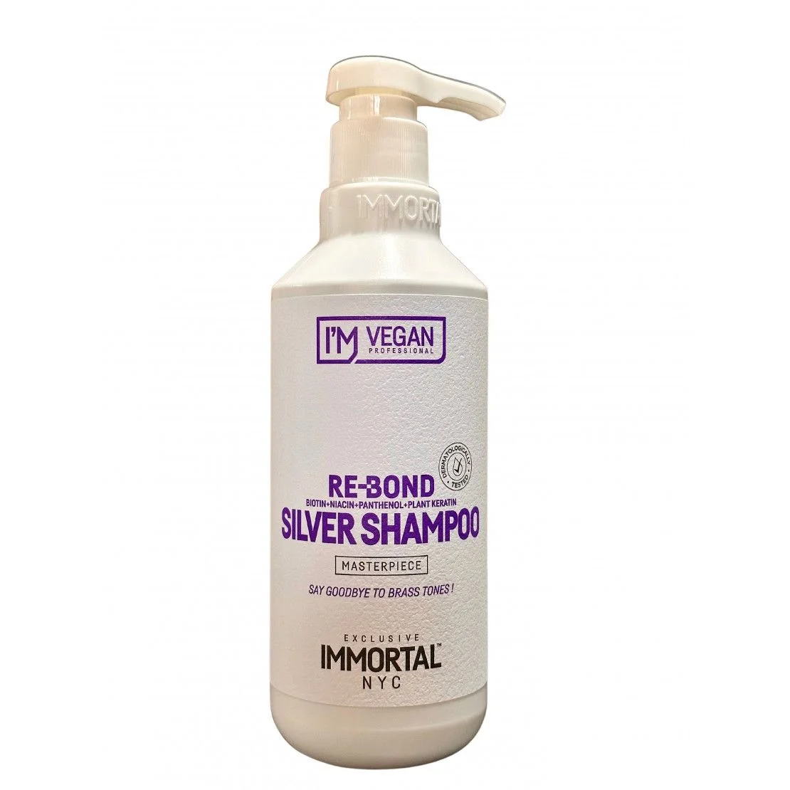 Φωτογραφία προϊόντος: Immortal NYC Vegan Re Bond Silver Shampoo 500ml