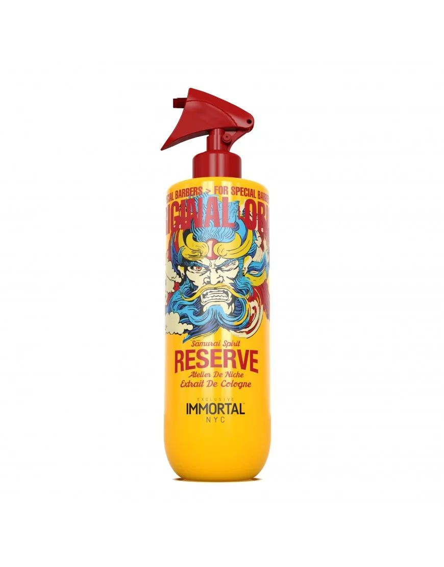 Φωτογραφία προϊόντος: IMMORTAL SAMURAI SPIRIT RESERVE EAU DE COLOGNE 500ML