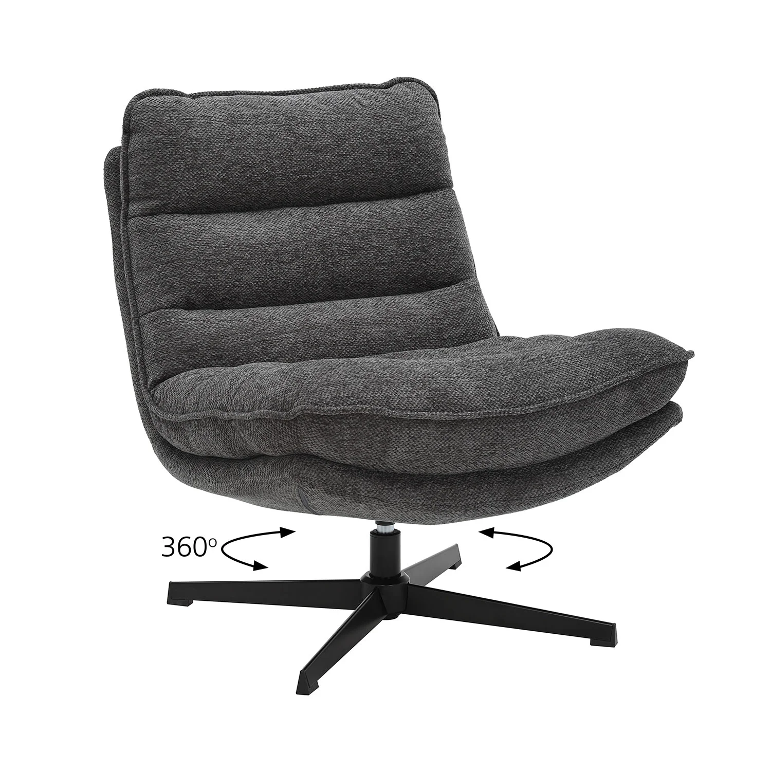 Φωτογραφία προϊόντος: Πολυθρόνα Zen γκρι 75 x 86 x 87cm 300-390 Varossi