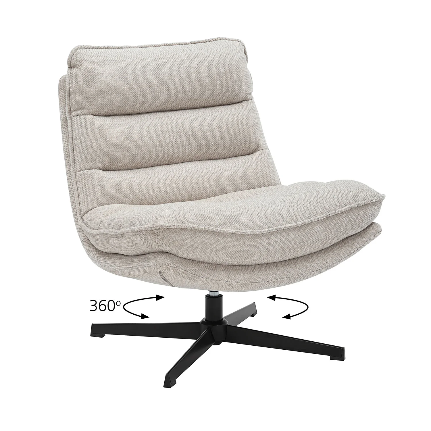 Φωτογραφία προϊόντος: Πολυθρόνα Zen μπεζ 75 x 86 x 87cm 300-391 Varossi