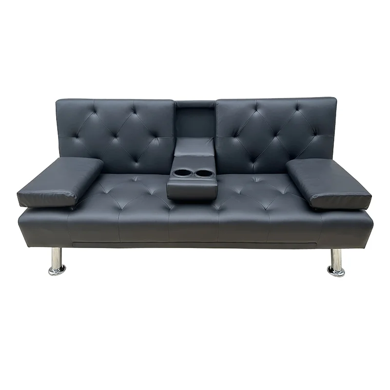 Φωτογραφία προϊόντος: Zita Plus REST BLACK PU ΚΑΝΑΠΕΣ-ΚΡΕΒΑΤΙ 168X88εκ.