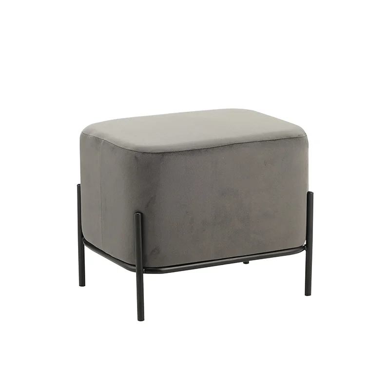 Φωτογραφία προϊόντος: Zita Plus BELLA/L ΣΚΑΜΠΟ GREY VELVET ΥΦΑΣΜΑ 48X37Χ39εκ.