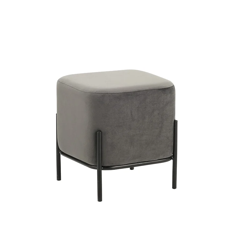 Φωτογραφία προϊόντος: Zita Plus BELLA/S ΣΚΑΜΠΟ GREY VELVET ΥΦΑΣΜΑ 36X36Χ38εκ.