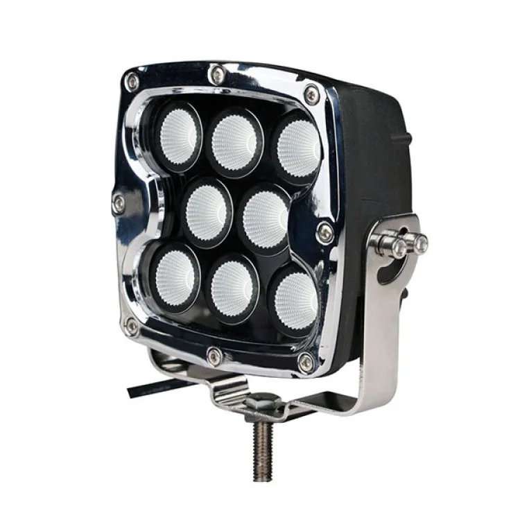 Φωτογραφία προϊόντος: M-tech ΠΡΟΒΟΛΕΑΣ LED DRIVING LIGHTS ΜΑΥΡΟΣ/ΧΡΩΜΙΟ 10-32V 80W 5600lm 8 CREE LED ΤΕΤΡΑΓΩΝΟΣ (130 x 130 x 86 mm) M-TECH WLC105/MT