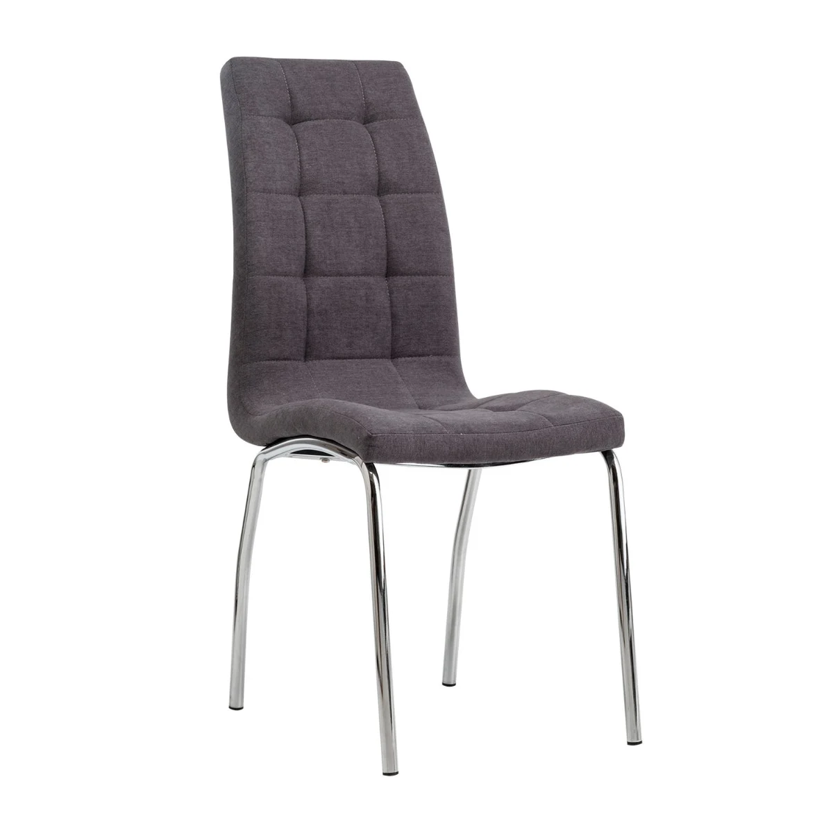 Φωτογραφία προϊόντος: Varossi Καρέκλα Amelia Fabric Γκρι 42 x 43 x 95