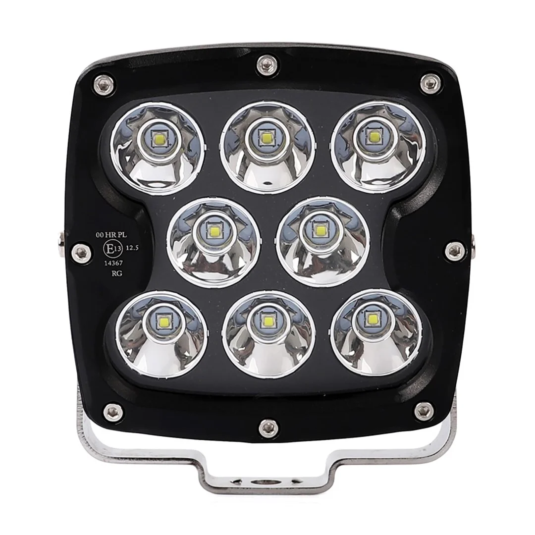 Φωτογραφία προϊόντος: M-tech ΠΡΟΒΟΛΕΑΣ LED DRIVING LIGHTS ΜΑΥΡΟΣ 10-30V 80W 5600lm CREE LED ΤΕΤΡΑΓΩΝΟΣ 130x130x86mm M-TECH WLC104/MT