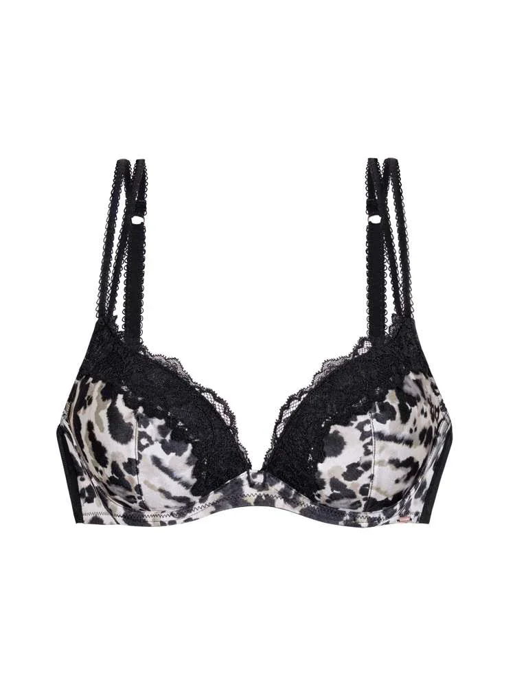Φωτογραφία προϊόντος: Dorina Origins Animal Print Plunge Σουτιέν με Ενίσχυση - 75D