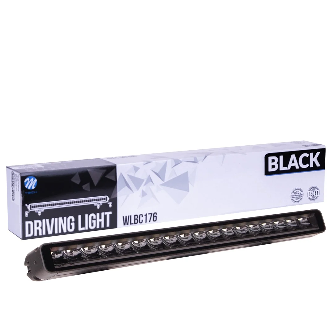 Φωτογραφία προϊόντος: M-tech ΠΡΟΒΟΛΕΑΣ DRIVING LIGHT BLACK SERIES 18x5W LED 12-48V 90W 5.700K 7.560lm 2 ΧΡΗΣΕΩΝ 534x54x58mm mTECH - 1 τεμ. WLBC176/MT