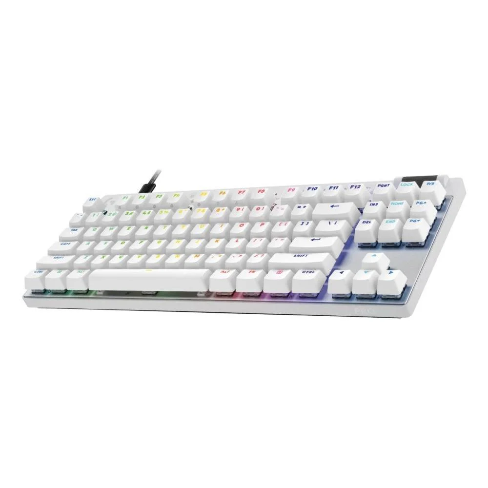 Φωτογραφία προϊόντος: Logitech Pro X TKL Ηall Effect Gaming Πληκτρολόγιο Tenkeyless με Magnetic διακόπτες και RGB φωτισμό (Αγγλικό US) Λευκό – έως 60 δόσεις