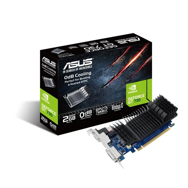 Φωτογραφία προϊόντος: ASUS GT730-SL-2GD5-BRK NVIDIA GeForce GT 730 2 GB GDDR5