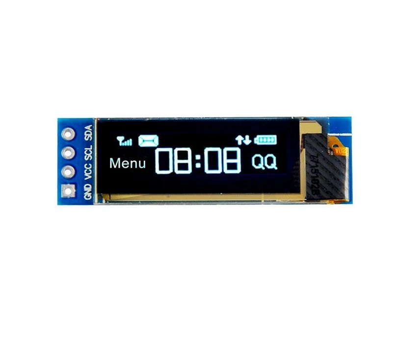 Φωτογραφία προϊόντος: 0.91 inch IIC SSD1306 OLED LCD Display module 3.3v-5v