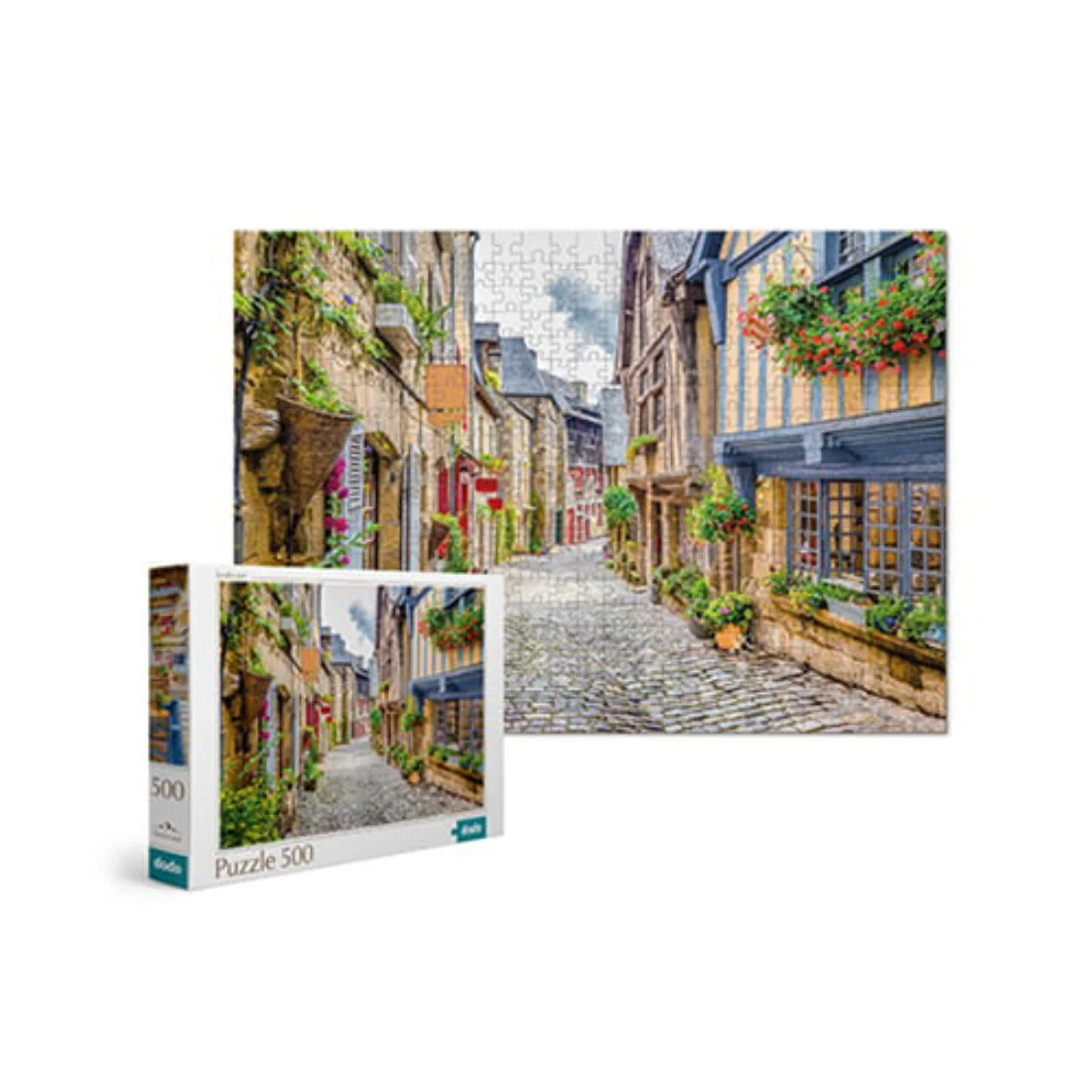 Φωτογραφία προϊόντος: Dodo Puzzles Authentic Village Γαλλία - Πάζλ 500 τμχ
