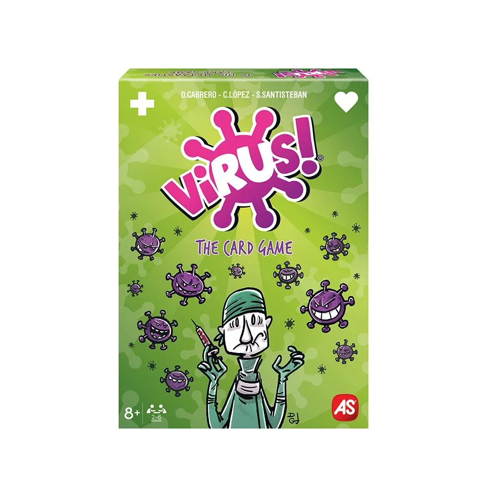 Φωτογραφία προϊόντος: OEM AS Games Παιχνίδι Με Κάρτες Virus! Για Ηλικίες 8 Χρονών Και 2-6 Παίκτες