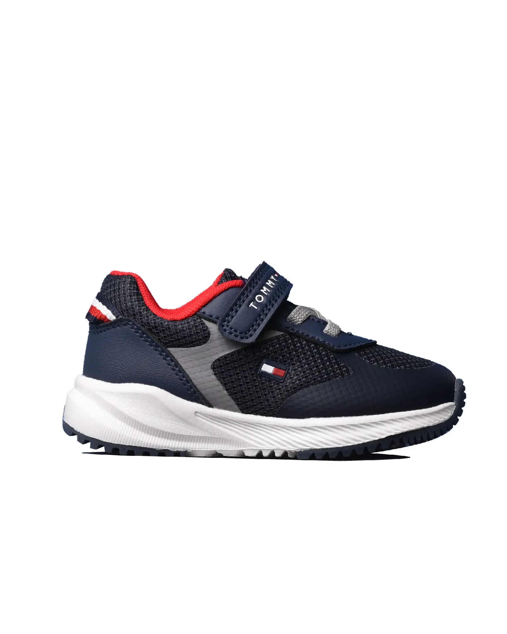 Φωτογραφία προϊόντος: Παιδικά Παπούτσια Tommy Hilfiger Flag Low Cut Lace-Up/Velcro T1B9-33666-1756X079 Mπλε