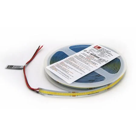 Φωτογραφία προϊόντος: ΤΑΙΝΙΑ COB LED 5m 24VDC 14W/m 480LED/m 4000K ΛΕΥΚΟ IP20