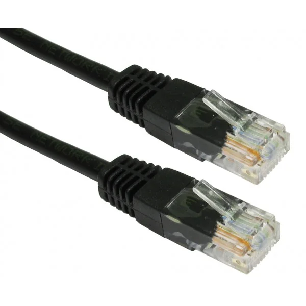 Φωτογραφία προϊόντος: POWERTECH καλώδιο UTP Cat 6e CAB-N077, CCA, 24AWG, 0.5mm, 10m, μαύρο