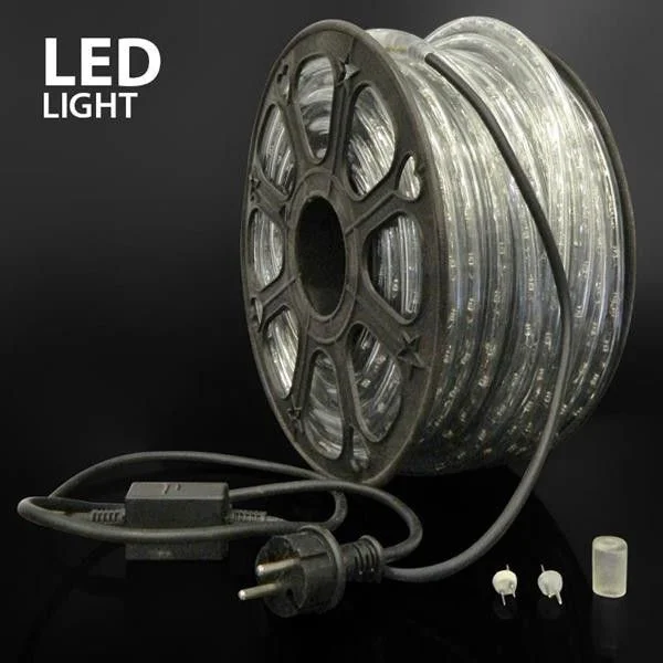 Φωτογραφία προϊόντος: ΦΩΤ/ΝΑ LED, ΜΟΝ/ΛΗ, ΛΕΥΚΗ, 50m. ΜΕ 36 LED ΑΝΑ ΜΕΤΡΟ, ΚΟΠΗ ΑΝΑ 2m,IP44