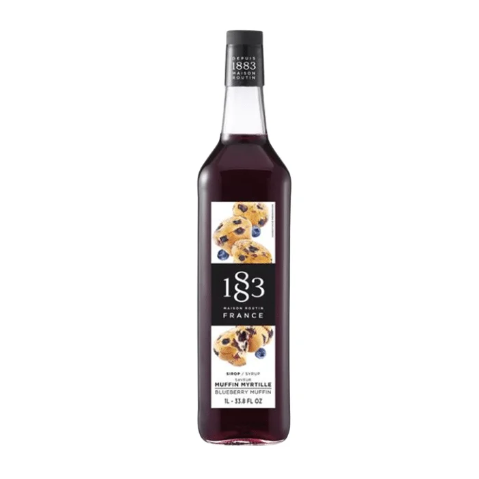 Φωτογραφία προϊόντος: 1883 Blueberry Muffin Syrup 1L