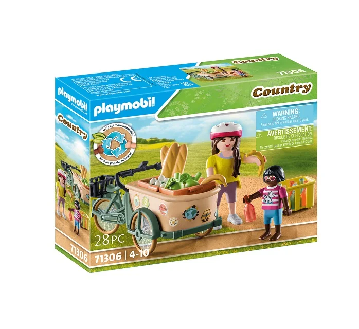 Φωτογραφία προϊόντος: Playmobil Country Αγροτικό Cargo Ποδήλατο 71306