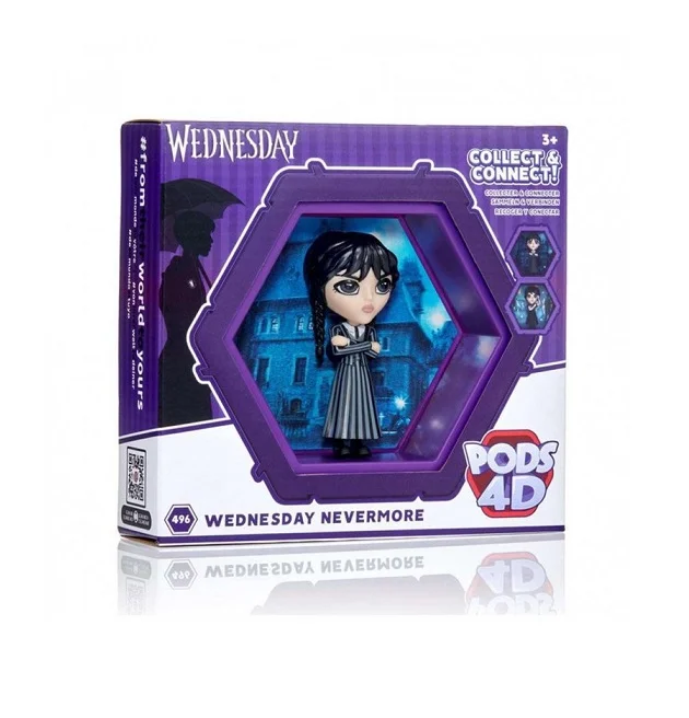 Φωτογραφία προϊόντος: Giochi Preziosi Pods 4D Wednesday Addams Collectable Figure - 2 Designs (WEN07000)