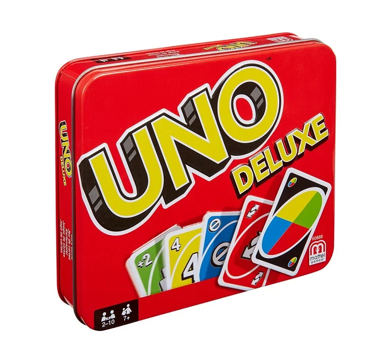 Φωτογραφία προϊόντος: Uno Deluxe Επιτραπέζιο Παιχνίδι Καρτών Mattel K0888