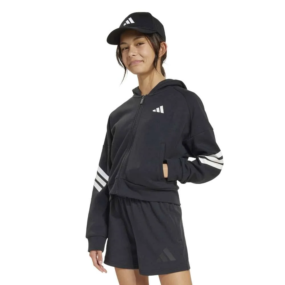Φωτογραφία προϊόντος: JJ4847 - ADIDAS JG FI 3S FZ BLACK Color