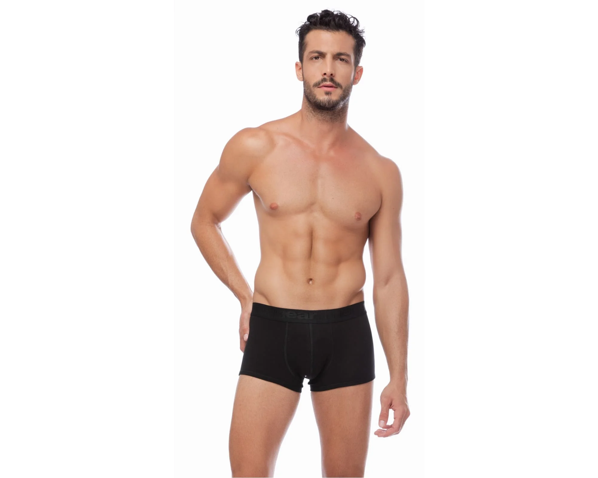 Φωτογραφία προϊόντος: Minerva Boxer Trunk Mengear Basic 2 Pack Μαύρο 20519