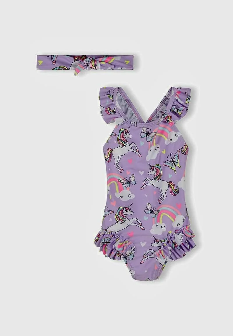 Φωτογραφία προϊόντος: 2 PSC SET WITH - Swimsuit - lilac-Minotti