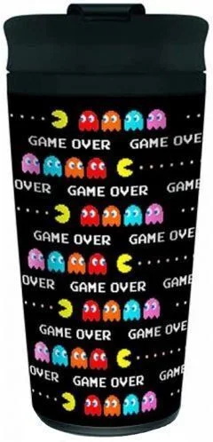 Φωτογραφία προϊόντος: Θερμός Pac-man Game Over Metal Travel Mug 450ml