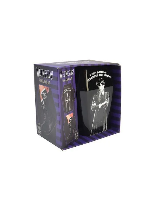 Φωτογραφία προϊόντος: Official κούπα Wednesday mug and sock set