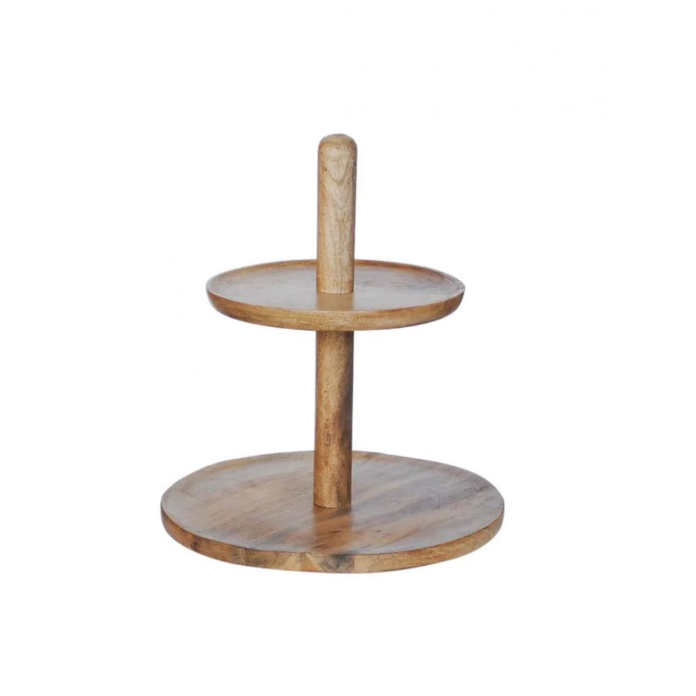 Φωτογραφία προϊόντος: Plastona Δίσκος σερβ.mango 2οροφος Φ30 Η42cm