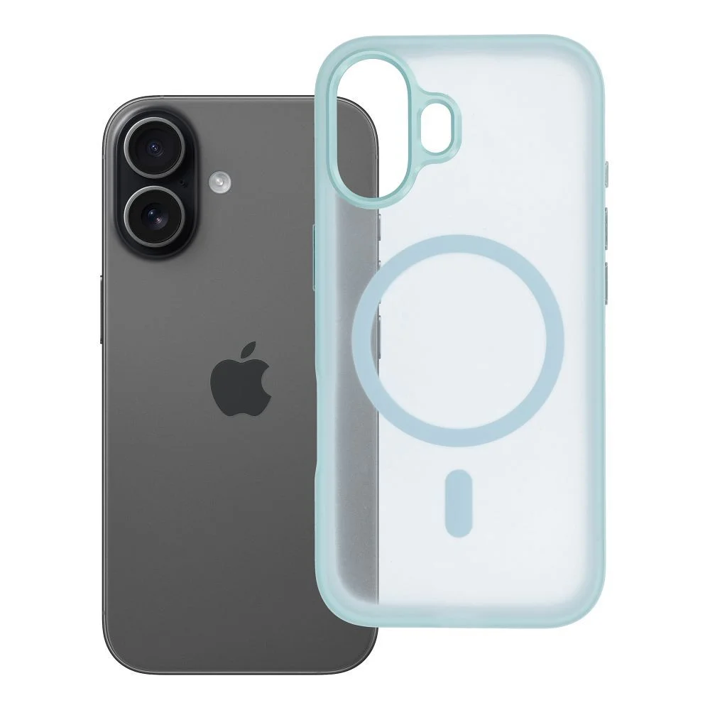 Φωτογραφία προϊόντος: . FLEXLINE MAG COVER Case compatible with MagSafe for IPHONE 17 green