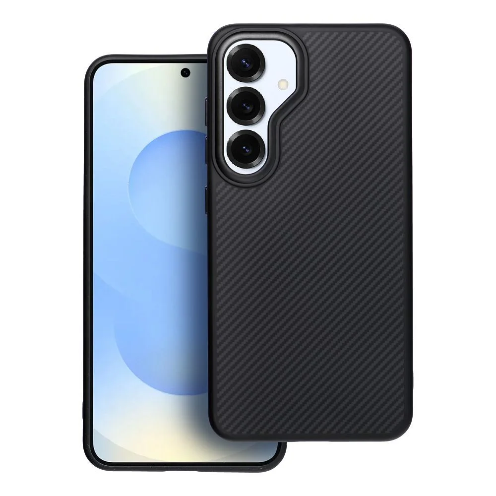 Φωτογραφία προϊόντος: . Case for Samsung S26 Carbon Elite Mag Cover compatible with MagSafe black