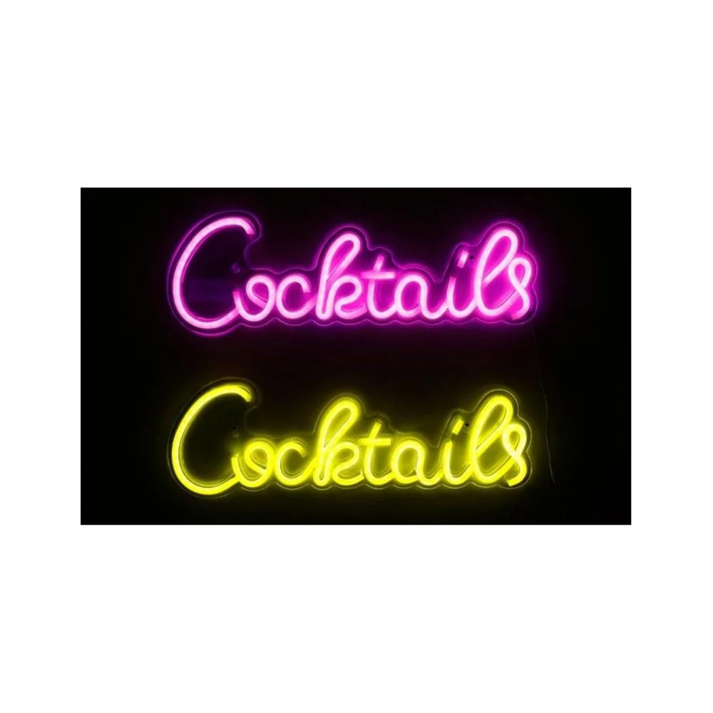 Φωτογραφία προϊόντος: Plastona Επιγραφή LED neon COCTAILS 42X14