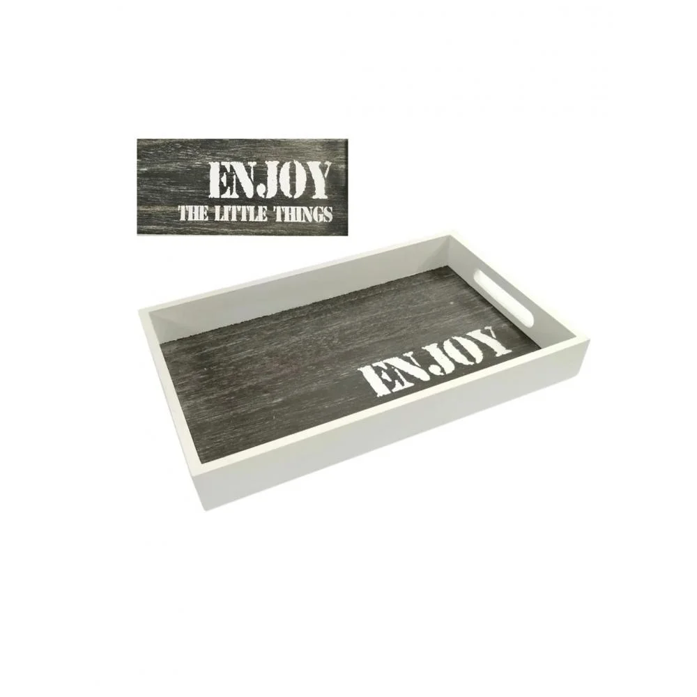 Φωτογραφία προϊόντος: Plastona Δίσκος ξύλινος enjoy 25Χ16Χ3