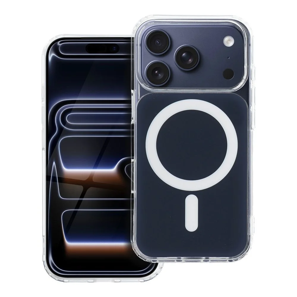 Φωτογραφία προϊόντος: . CLEAR FUSION MAG COVER Case compatible with MagSafe for SAMSUNG S26 navy blue