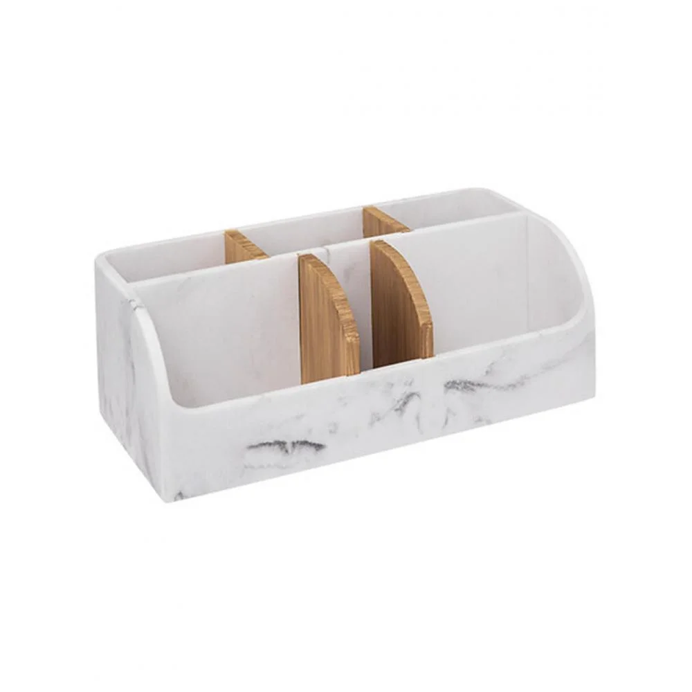 Φωτογραφία προϊόντος: Plastona Θήκη οργάνωσης white marble 25,6x12,1x10cm
