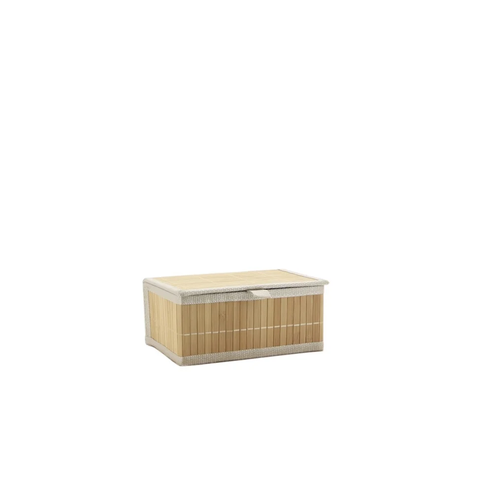 Φωτογραφία προϊόντος: Plastona Καλάθι bamboo φυσικό χρ. 22X16,5X10cm