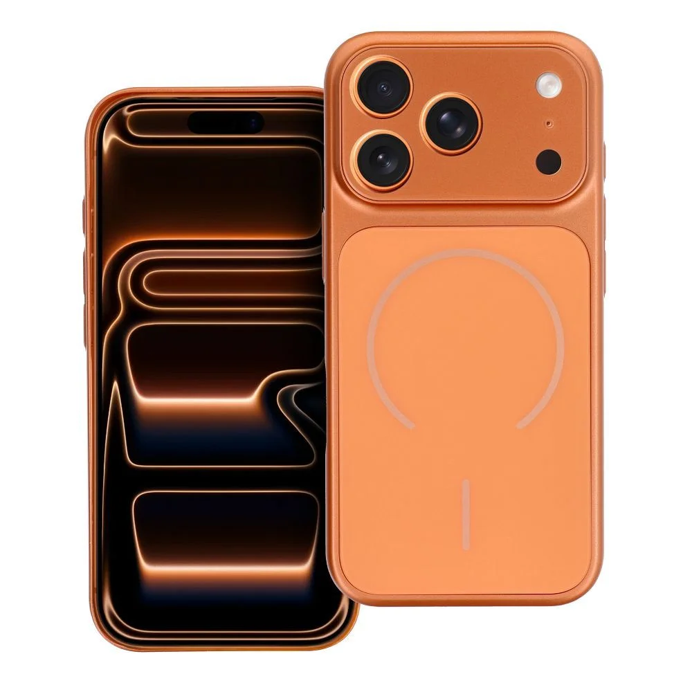 Φωτογραφία προϊόντος: . Case MAKE 17 compatible with MagSafe for IPHONE 16 cosmic orange