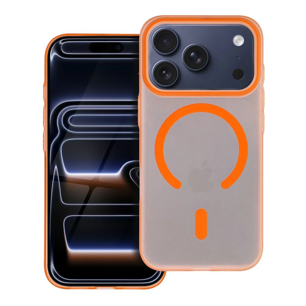 Φωτογραφία προϊόντος: . Case for iPhone 16e (SE4 2025) / 17e Go Orange compatible with MagSafe orange