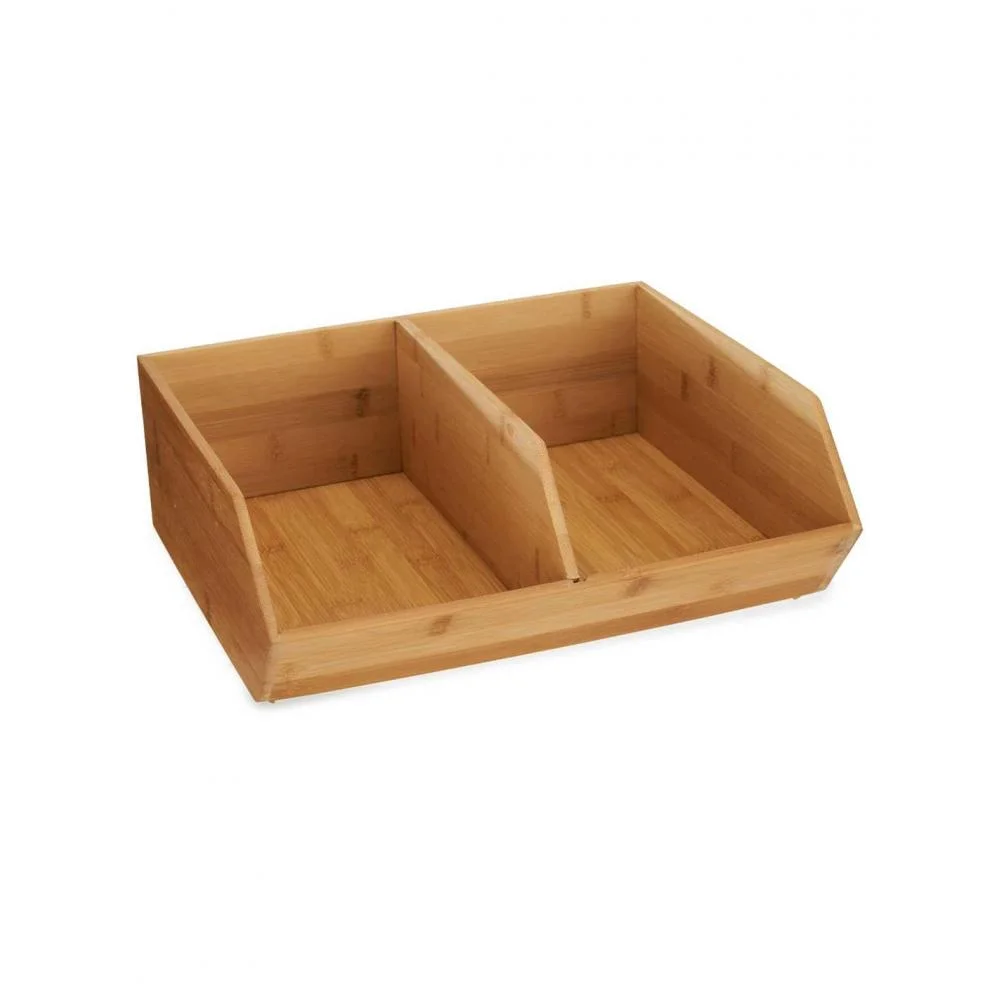 Φωτογραφία προϊόντος: Plastona Θήκη bamboo διπλή 31 x 34,5 x 13 cm.