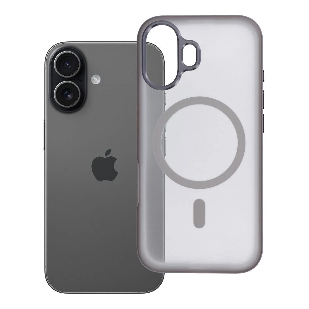 Φωτογραφία προϊόντος: . FLEXLINE MAG COVER Case compatible with MagSafe for IPHONE 17 gray
